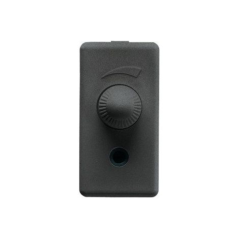 REGOLATORE ELETTRONICO ROTATIVO LUMINOSO 'SYSTEM' 230V 50/60 Hz - Nero - GEWISS