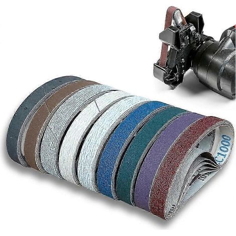 Bandes d'affûtage de 45 pièces de 30,5 cm x 30,5 cm compatibles avec les affûteurs de couteaux et d'outils Sharp WSKTS, WSKTS-KT, Mk.1 et Mk.2 (1/5)