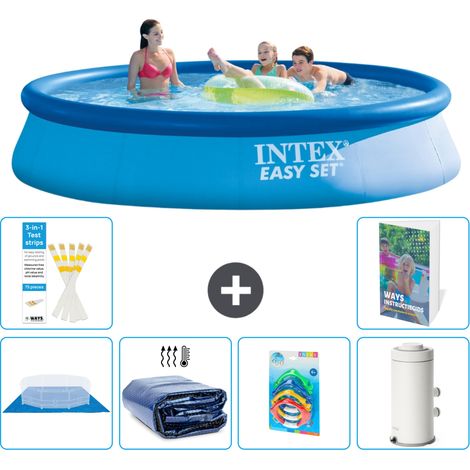 Easy Set Pool Rund - 396x84 cm - 7-teilig S123 (1/5)