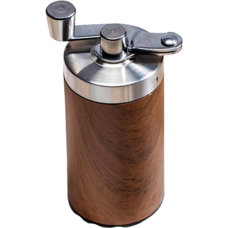 Molinillo de café manual con núcleo de cerámica, ideal para usar en casa y al aire libre. (1/5)