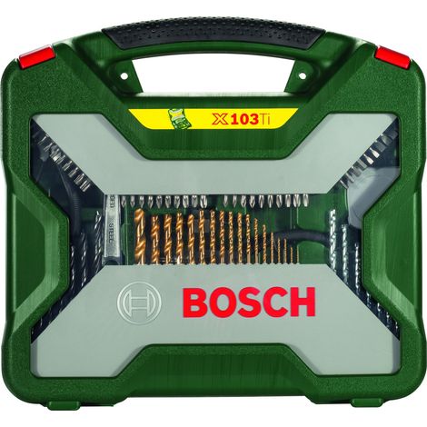 Maletín X-Line Titanium de 103 piezas  BOSCH 2607019331