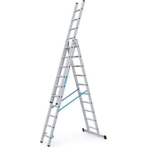ZARGES Mehrzweckleiter Skymaster DX, 3 x 10 Sprossen (1/5)