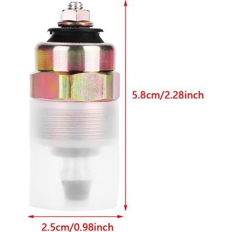 Kraftstoffabsperrventil für Dieselmotoren, Modell 0330001015, 12 V, Sicherheitsventil