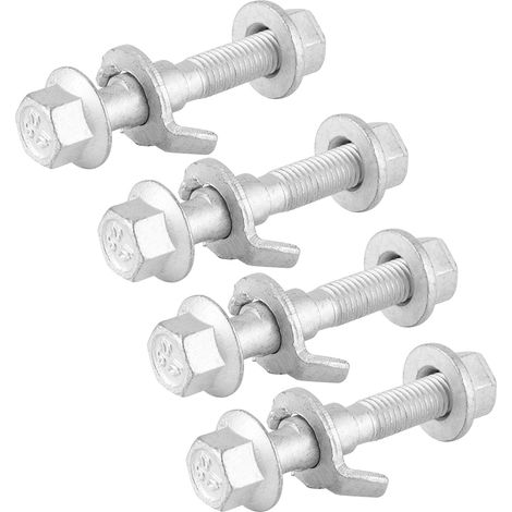 4 Stück Sturzbolzen für Autos, 4-Rad-Korrektur, Einstellwerkzeug, Härtegrad 12.9, 12 mm (1/5)