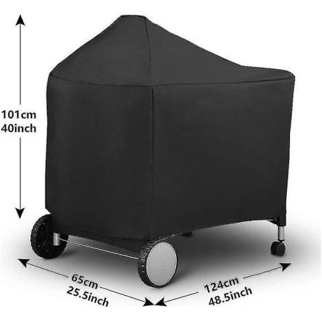 Housse de barbecue Weber Premium Performer Deluxe (1/4)