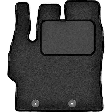 Tapis de sol conducteur en velours pour : Mazda 2 Hybrid hatchback (2022-) graphite (1/5)