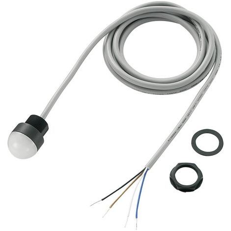 Voyant de signalisation LED multicolore TRU COMPONENTS TC-R9-125LA6-11-BMRGY1 1588016 vert, rouge, ambre 12 V/DC, 24 V/ (1/4)