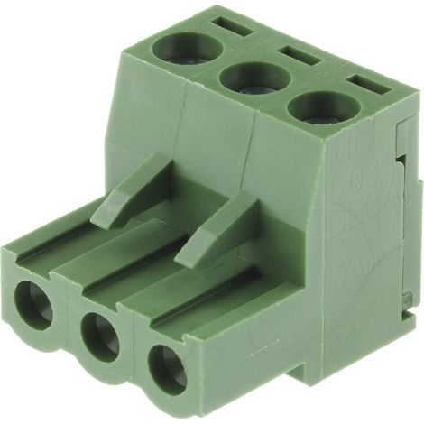 Bornier pour circuit imprimé RS PRO 3 contacts 1 rangée(s) pas de 5.08mm (1/2)