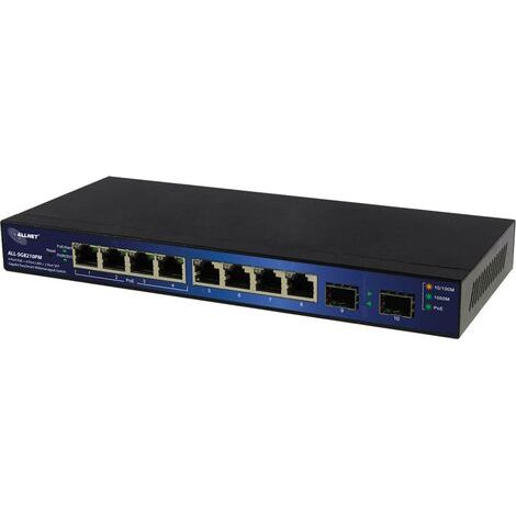 Switch réseau Allnet ALL-SG8210PM 8 ports 1000 MBit/s fonction PoE D892951 (1/5)