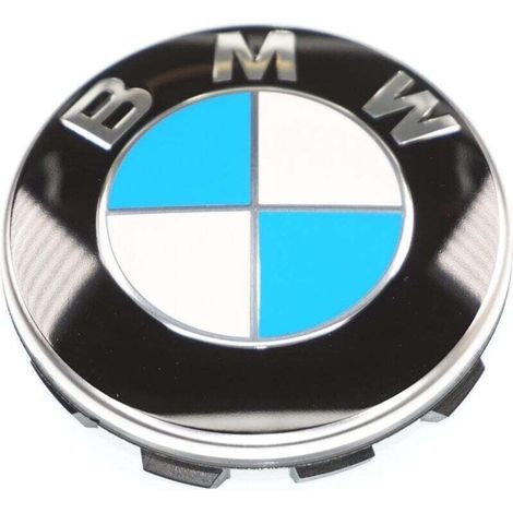 Passend für BMW Radnabenlogo, Radnabenemblem, 68 mm runde Radnabenkappe
