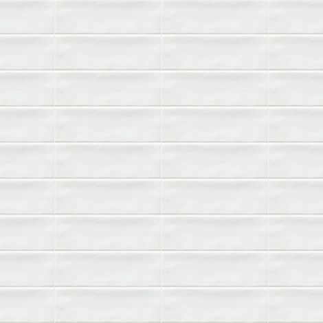 Carrelage effet Zellige Blanc 14,6x4,8x0,8 cm Mat Bravio - Sol et mur intérieur (vendu par carton de 0,42 m²) - RO'MA CARRELAGE