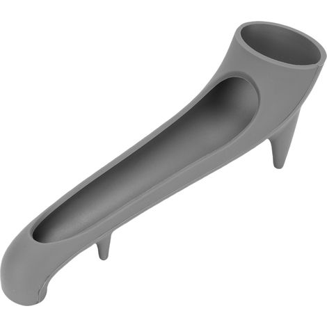 Entonnoir réservoir eau machine à café, remplissage facile silicone long gris foncé (1/5)