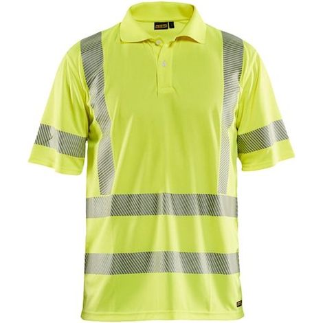 Polo de travail haute visibilité 3428 - Jaune fluo XL (1/2)