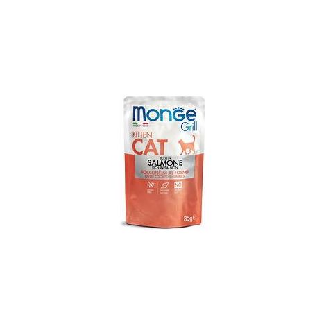 Monge Cat Grill Kitten Lachs 85g Beutel