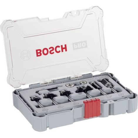 Bosch 2 607 017 470 fresa Set di frese 6 pezzo/i