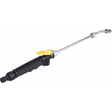 Lance de pulvérisation Pulvérisateur à Pression réglable Pulvérisateur Haute Pression 48 cm avec Outil d'arrosage à poignée Amovible (1/4)