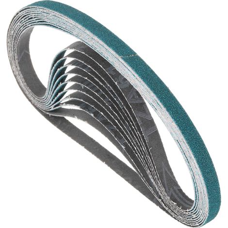 20 Bandes Abrasives Zircone Ceinture Abrasive Papier Ponçage (1/5)
