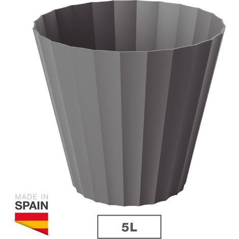 Maceta Doric Ø220mm Gris antracita (1/4)