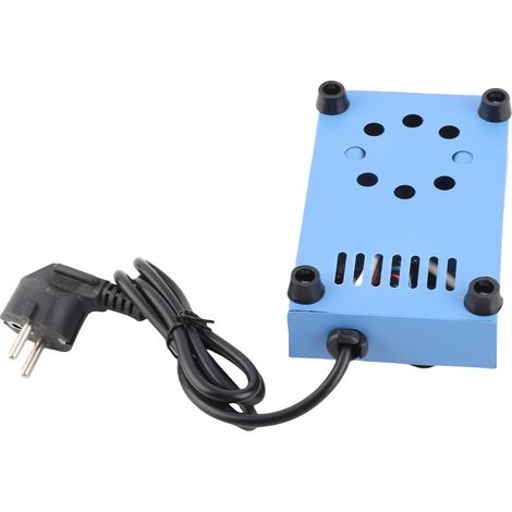 Mini pot à souder 150 W 50 mm, 500 g, revêtement titane, acier inoxydable, bain de soudure compact à température réglable pour le soudage et le brasage. (1/5)