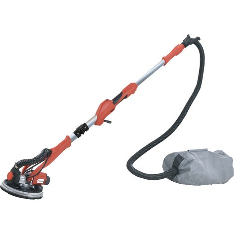TECTOOL Ponceuse à longue manche - modèle LEDTMX LEDLHS 820 - 230V & 820W, - 1 vitesse - 600-1800 tr/min - Ø 225 mm
