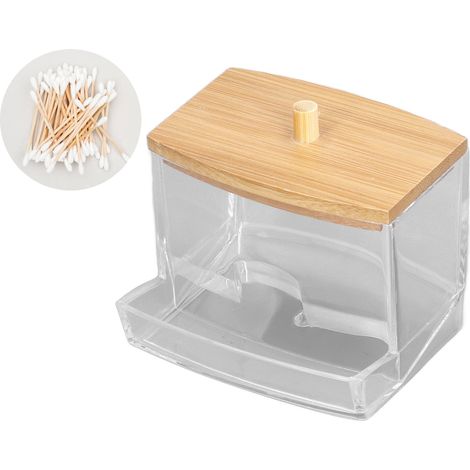 Aufbewahrungsbox für Kosmetik und Schmuck – Transparent, robust, einfach zu bedienen mit Deckel – 108 g (1/5)