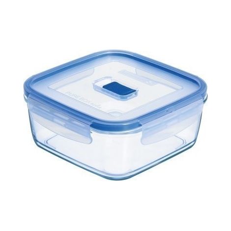 Hermetico Alimentos Cuadrado 13X13X6Cm Cristal Luminarc
