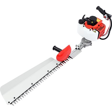 Taille-haie à essence 22,5 cc, 0,65 kW, avec lame de 70 cm, poignée ergonomique, moteur puissant à 2 temps pour jardin, arbustes et haies (1/5)