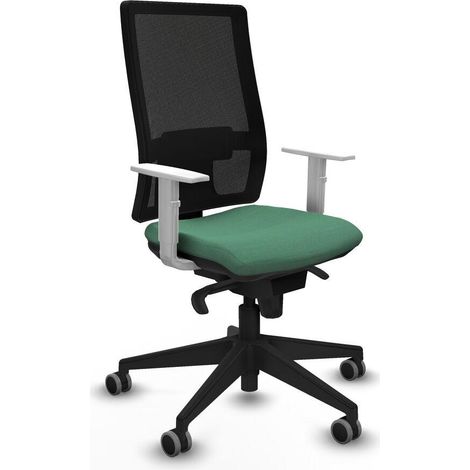 Piqueras y Crespo 4B066G0 Chaise de bureau vert émeraude (1/3)