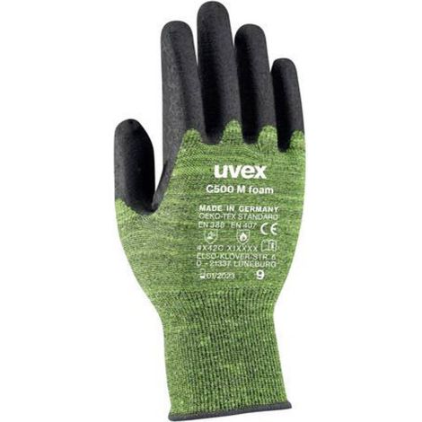 uvex C500 M foam 6049809 Gants de protection contre les coupures Taille (gants): 9 EN 388 1 paire(s) (1/2)
