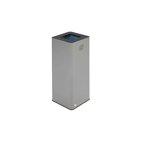 Papeleras QUADRO  70 l  de acero con