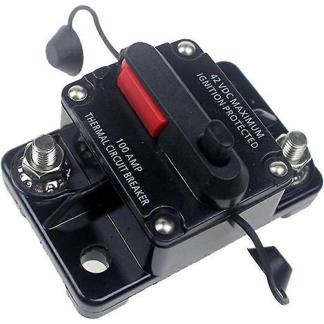 150 A Ampere Doppelbatterie-Leistungsschalter, IP67, wasserdicht, 12 V, 24 V, Sicherung, manueller Reset, Auto-Leistungsschalter (1/5)
