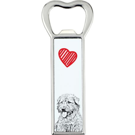 Glen of Imaal Terrier: un abridor de botellas con forma de perro, un abridor de nevera personalizado, un regalo único para hombre de Art-Dog. (1/5)
