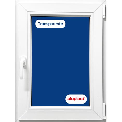 Ventana PVC Reforzado 800x1000 Blanca Oscilobatiente Derecha  Transparente (1/5)