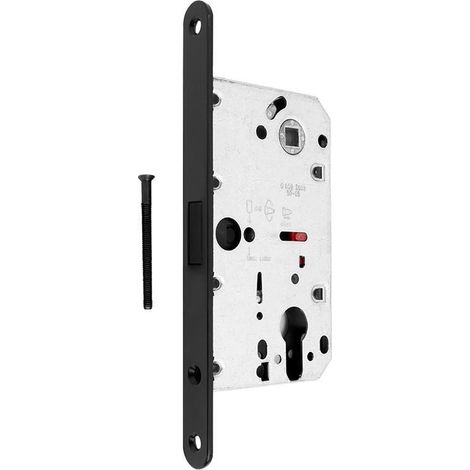 cerradura magnética polaris 2xt e50 cromo satinado, negro mate, blanco mate acabado cromo satinado acabado negro mate