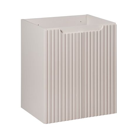 Meuble sous-vasque à portes 50 cm - H 57 x L 50 x P 39 cm - Astral Cashmere - Livraison gratuite