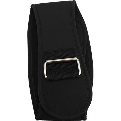 GARRYFIZH Ceinture d'haltérophilie EVA respirante absorbant la transpiration, crochet et boucle, support lombaire ergonomique réglable pour entraînement, fitness, salle de sport, noir L 96-106 cm / 37