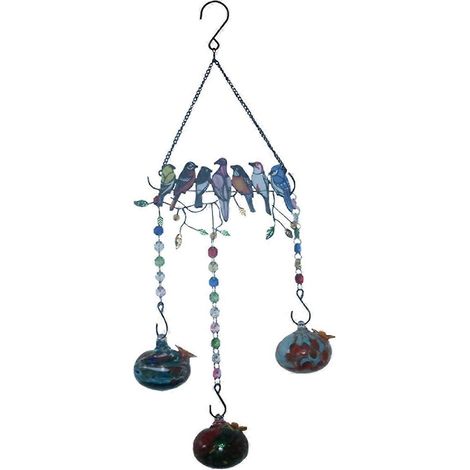 Mangeoires à oiseaux carillons charmants, mangeoires à oiseaux C-- (1/5)