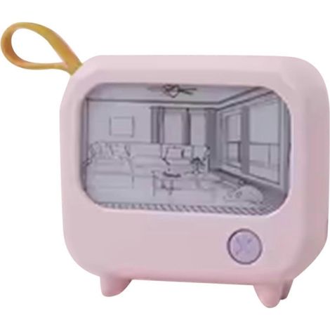 Veilleuse LED avec motif TV, lampe de table mignonne pour enfant, décoration de chambre, éclairage d'ambiance, mini cadeau d'anniversaire (1/5)