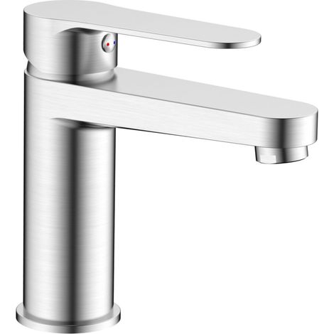 mitigeur - lavabo - alterna concerto o c3 - inox brossé - alterna 7939394 (1/2)