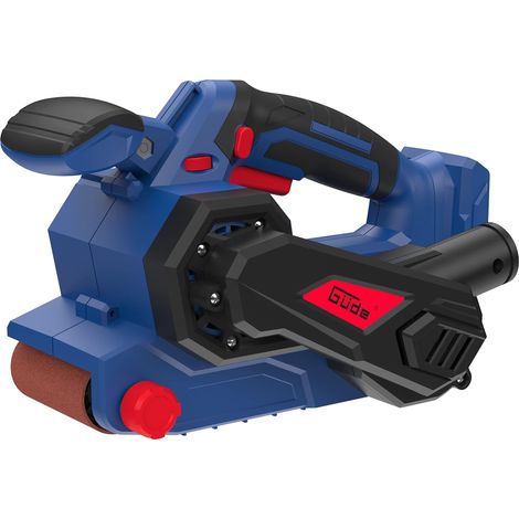 Ponceuse à bande sans fil BSR 18-0 (18 V, surface de ponçage 76 x 115 mm, vitesse de bande 2-5,8 m/s, système de changement rapide de bande, sélection de la vitesse de la bande, aspiration de la (1/5)