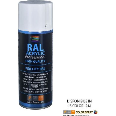 VERNICE ACRILICA SPRAY RAL7016 Grigio Antracite