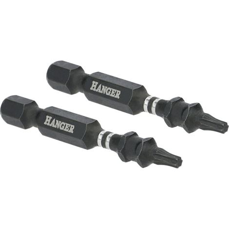 2 PUNTAS DE IMPACTO 1/4'' CANVAS T40 LONG 50 MM - COLGADOR - 134065 (1/3)