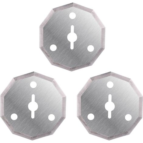 3pcs Lames pour Ciseaux Électriques Fanttik C8 Nano, 42mm Acier à Outils à Haute Teneur en Carbone Lame Coupe Carton pour la Découpe de Carton Papier Tissu et Cuir (1/5)