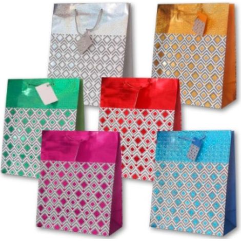 Borsa decorativa olografica PL-6H NUOVA, media, mista