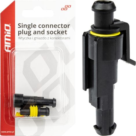 Hermetischer Steckverbinder Superseal 1 PIN amio-03517 (1/4)