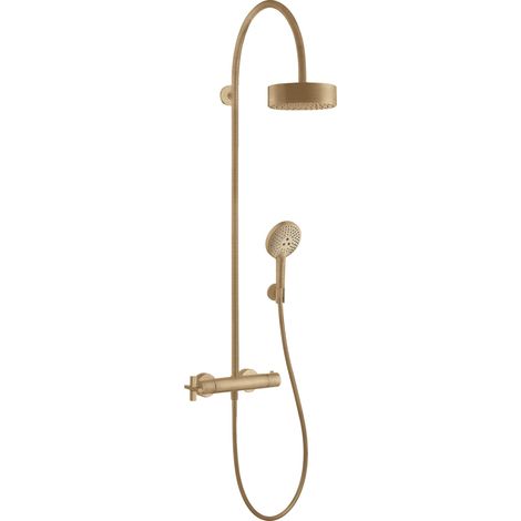 Douchette AXOR CITTERIO DN 15 m Therm. et tête de jet unique, bronze (1/2)