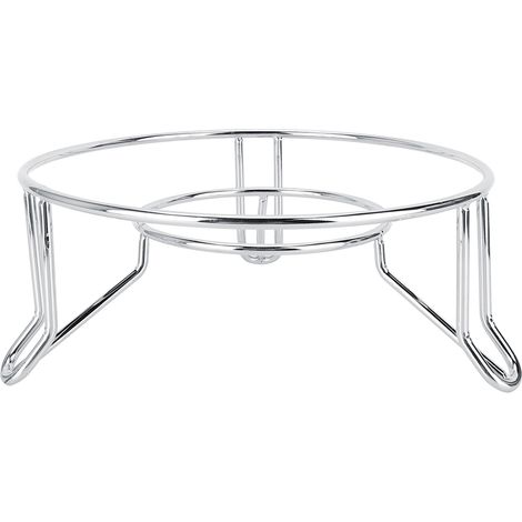Rangement Casseroles Acier Inoxydable - Organiseur Cuisine Robuste - Pour Comptoir Et Placard - 1 Pièce (1/5)