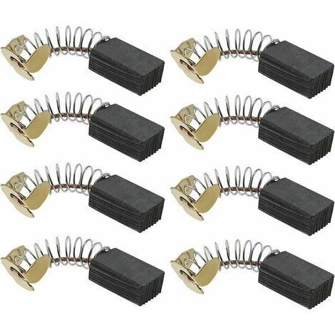8 balais de charbon CB103 compatibles avec le moteur 100A0810/0840 (1/5)