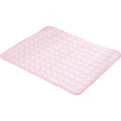 Generisch Tapis rafraîchissant pour chien, coussin rafraîchissant pour chiots et chats, tapis de lit pour chien, tapis de cage, fournitures pour animaux de compagnie pour cage, chenil, lit, canapé (1/5)