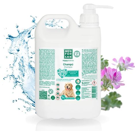 Champú repelente de insectos con citronela 5L Oferta exclusiva